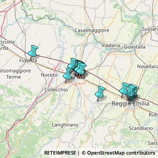 Mappa Via Alfredo Catalani, 43123 Parma PR, Italia (11.69118)