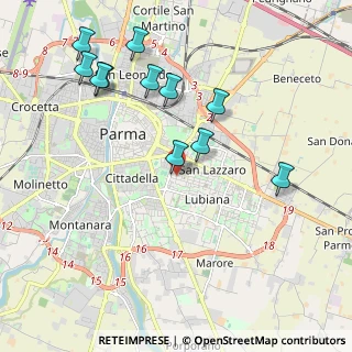 Mappa Via Alfredo Catalani, 43123 Parma PR, Italia (2.17818)