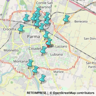 Mappa Via Alfredo Catalani, 43123 Parma PR, Italia (2.19125)