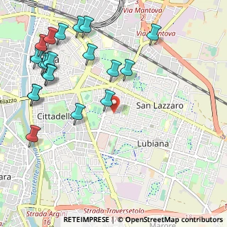Mappa Via Alfredo Catalani, 43123 Parma PR, Italia (1.3535)