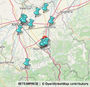 Mappa Via Villalvernia, 15067 Novi ligure AL, Italia (14.54769)