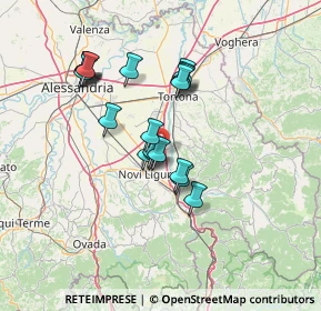 Mappa Via Villalvernia, 15067 Novi ligure AL, Italia (11.77789)