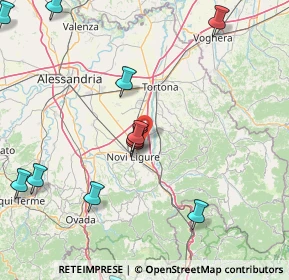 Mappa Via Villalvernia, 15067 Novi ligure AL, Italia (23.34846)