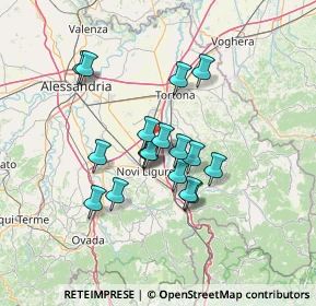 Mappa Via Villalvernia, 15067 Novi ligure AL, Italia (10.59778)