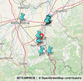 Mappa Via Villalvernia, 15067 Novi ligure AL, Italia (10.80273)