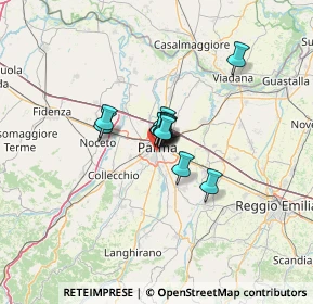 Mappa Via Pozzuolo del Friuli, 43123 Parma PR, Italia (6.24)