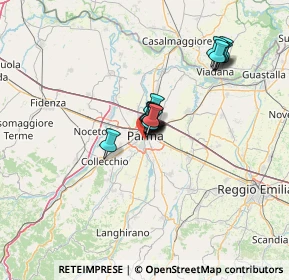 Mappa Viale Rustici Piazzale Volta, 43123 Parma PR, Italia (8.58133)