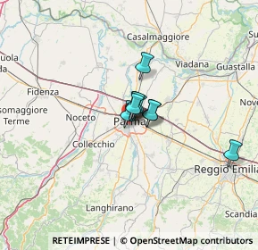 Mappa Viale Rustici Piazzale Volta, 43123 Parma PR, Italia (12.63727)
