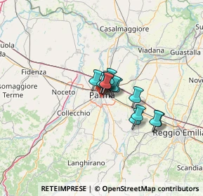 Mappa Via Pozzuolo del Friuli, 43123 Parma PR, Italia (7.07)