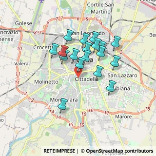 Mappa Viale Rustici Piazzale Volta, 43123 Parma PR, Italia (1.51833)