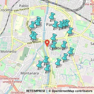 Mappa Viale Rustici Piazzale Volta, 43123 Parma PR, Italia (0.937)