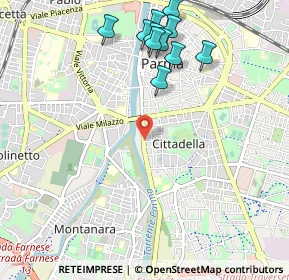 Mappa Via Pozzuolo del Friuli, 43123 Parma PR, Italia (1.17364)