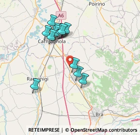 Mappa SS661, 12048 Sommariva del bosco CN, Italia (6.74733)