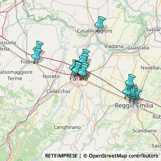 Mappa PARCO GIOCHI GOMMALAND FAMILY VILLAGE, 43122 Parma PR, Italia (12.74438)