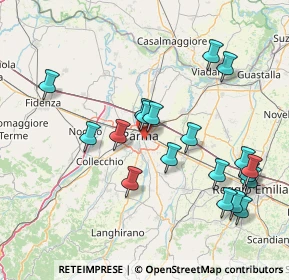 Mappa PARCO GIOCHI GOMMALAND FAMILY VILLAGE, 43122 Parma PR, Italia (16.47316)