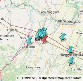 Mappa PARCO GIOCHI GOMMALAND FAMILY VILLAGE, 43122 Parma PR, Italia (8.11583)