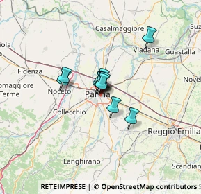 Mappa PARCO GIOCHI GOMMALAND FAMILY VILLAGE, 43122 Parma PR, Italia (6.37833)