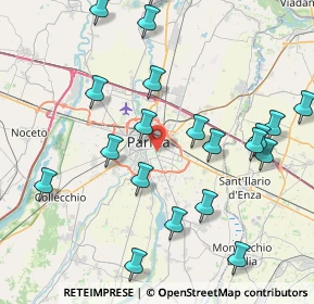Mappa PARCO GIOCHI GOMMALAND FAMILY VILLAGE, 43122 Parma PR, Italia (9.3265)