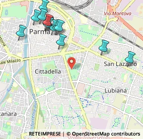 Mappa PARCO GIOCHI GOMMALAND FAMILY VILLAGE, 43122 Parma PR, Italia (1.265)
