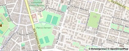 Mappa Parma