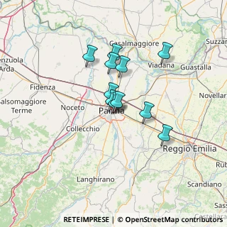 Mappa Via Stefano Massari, 43123 Parma PR, Italia (9.74818)
