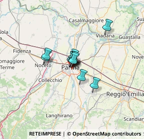 Mappa Via Stefano Massari, 43123 Parma PR, Italia (6.30083)