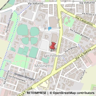 Mappa Via Confalonieri, 3, 43125 Parma, Parma (Emilia Romagna)