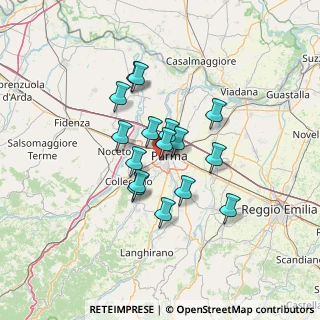 Mappa Via Confalonieri, 43125 Parma PR, Italia (10.21188)