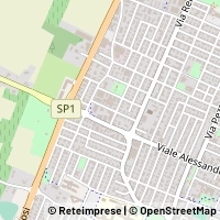 Mapa Carpi