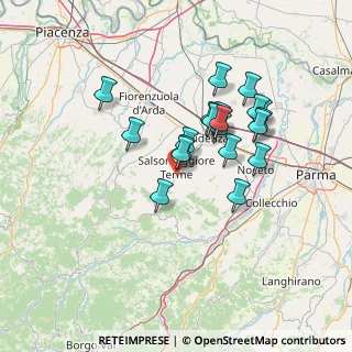Mappa Via Fratelli Vignali, 43039 Salsomaggiore Terme PR, Italia (11.863)