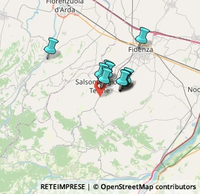 Mappa Via Fratelli Vignali, 43039 Salsomaggiore Terme PR, Italia (3.77167)