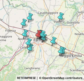 Mappa Via Madrid, 43123 Parma PR, Italia (9.63188)