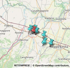 Mappa Via Madrid, 43123 Parma PR, Italia (6.76077)