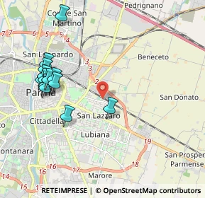 Mappa Via Madrid, 43123 Parma PR, Italia (2.232)