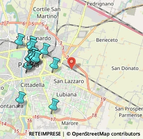 Mappa Via Madrid, 43123 Parma PR, Italia (2.35611)