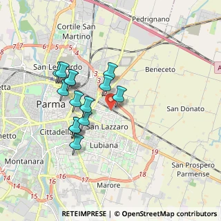 Mappa Via Madrid, 43123 Parma PR, Italia (1.59071)