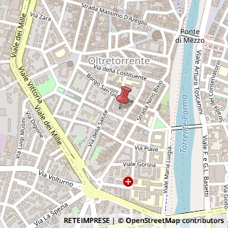 Mappa Via Adeodato Turchi, 5, 43125 Parma, Parma (Emilia Romagna)