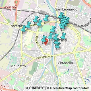 Mappa Via Padre Lino Maupas, 43125 Parma PR, Italia (0.9125)