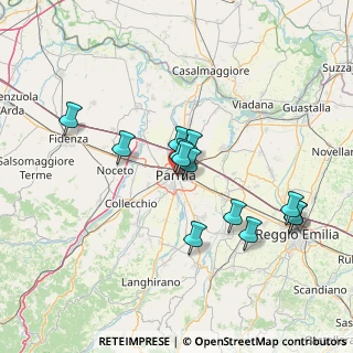 Mappa Borgo della Posta, 43123 Parma PR, Italia (12.93923)