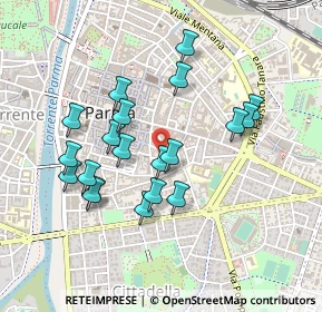 Mappa Borgo della Posta, 43123 Parma PR, Italia (0.43)