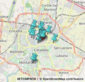 Mappa Borgo Scacchini, 43100 Parma PR, Italia (0.7685)