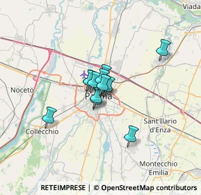 Mappa Borgo della Posta, 43123 Parma PR, Italia (3.645)