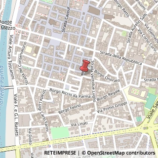 Mappa Borgo canale 7, 43100 Parma, Parma (Emilia Romagna)