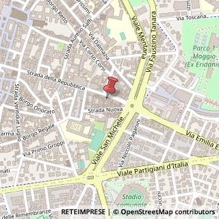 Mappa Strada della Repubblica, 83, 43121 Parma, Parma (Emilia Romagna)