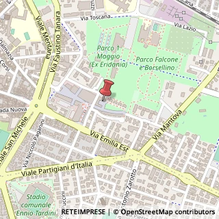 Mappa Via Orazio Quinto Flacco, 7, 43121 Parma, Parma (Emilia Romagna)