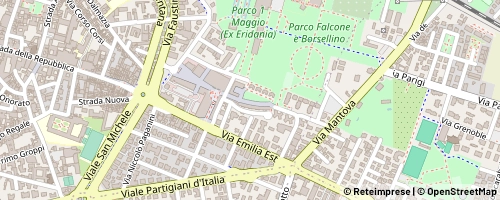 Mappa Parma