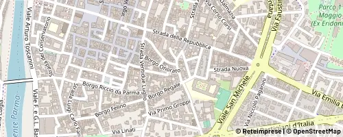 Mappa Parme