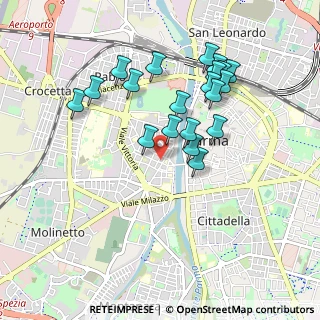 Mappa Via Padre Lino, 43125 Parma PR, Italia (0.889)