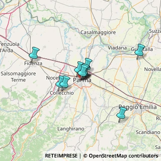 Mappa Via Padre Lino, 43125 Parma PR, Italia (9.11364)