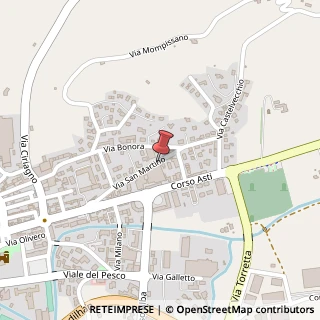Mappa Via San Martino, 25, 12043 Canale, Cuneo (Piemonte)